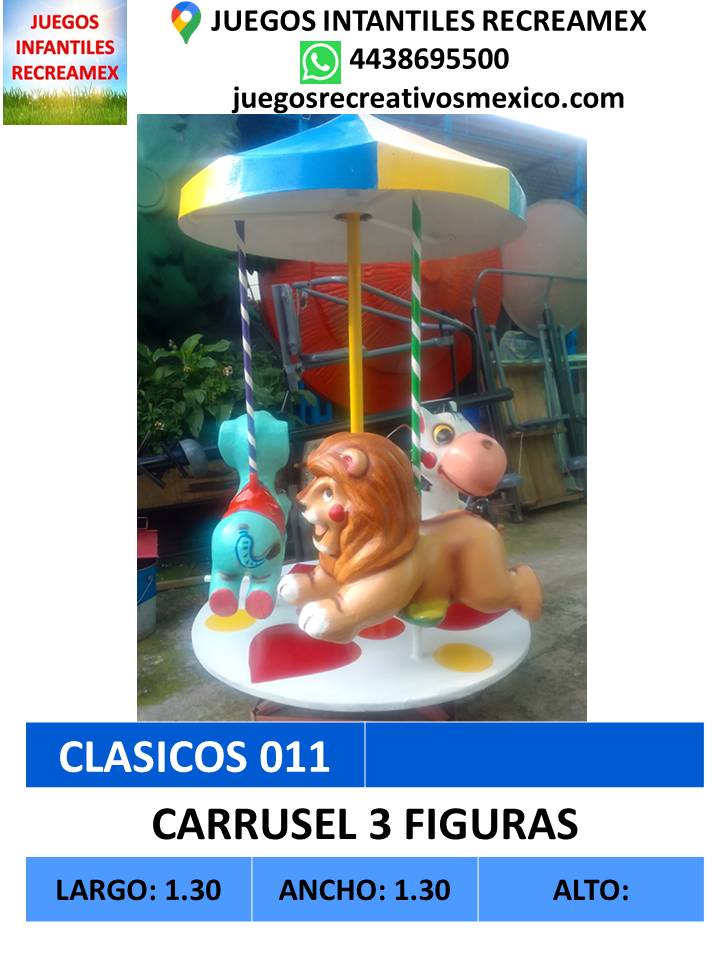 carrusel 3 figuras